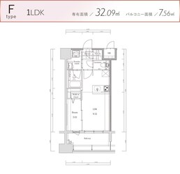 エンクレスト博多EAST PARKの物件間取画像